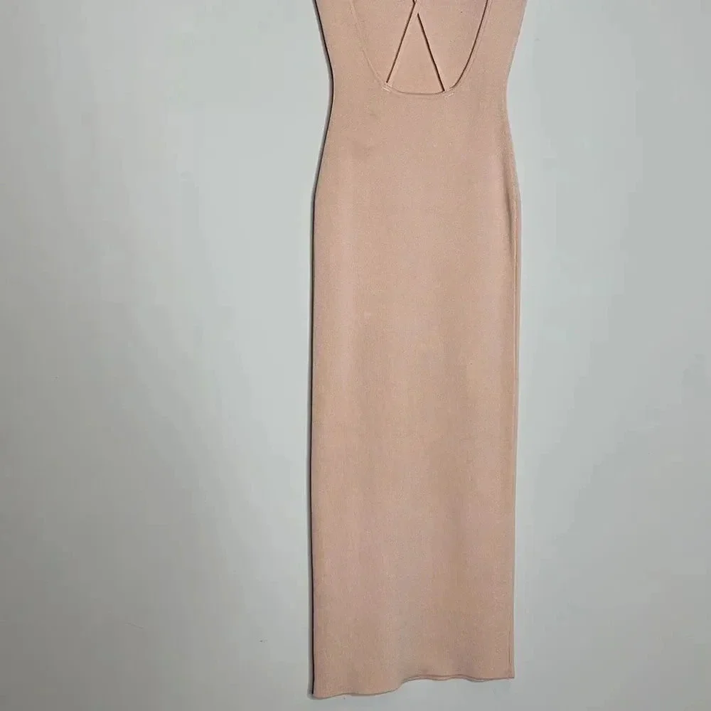 Zara Knit Open Back Dress - Picture 8 of 9